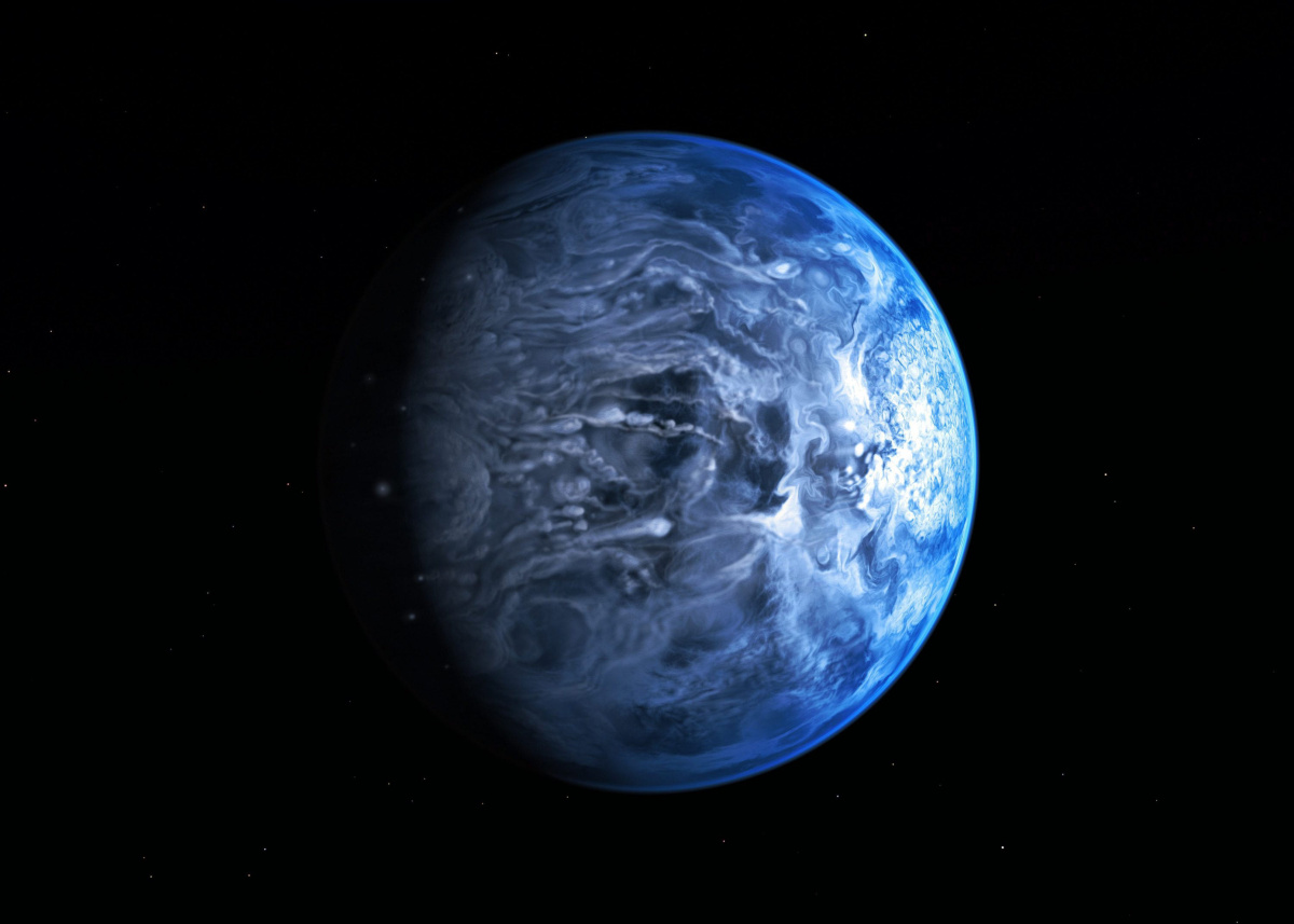 Blue Planet Discovered 63 Light Years Away