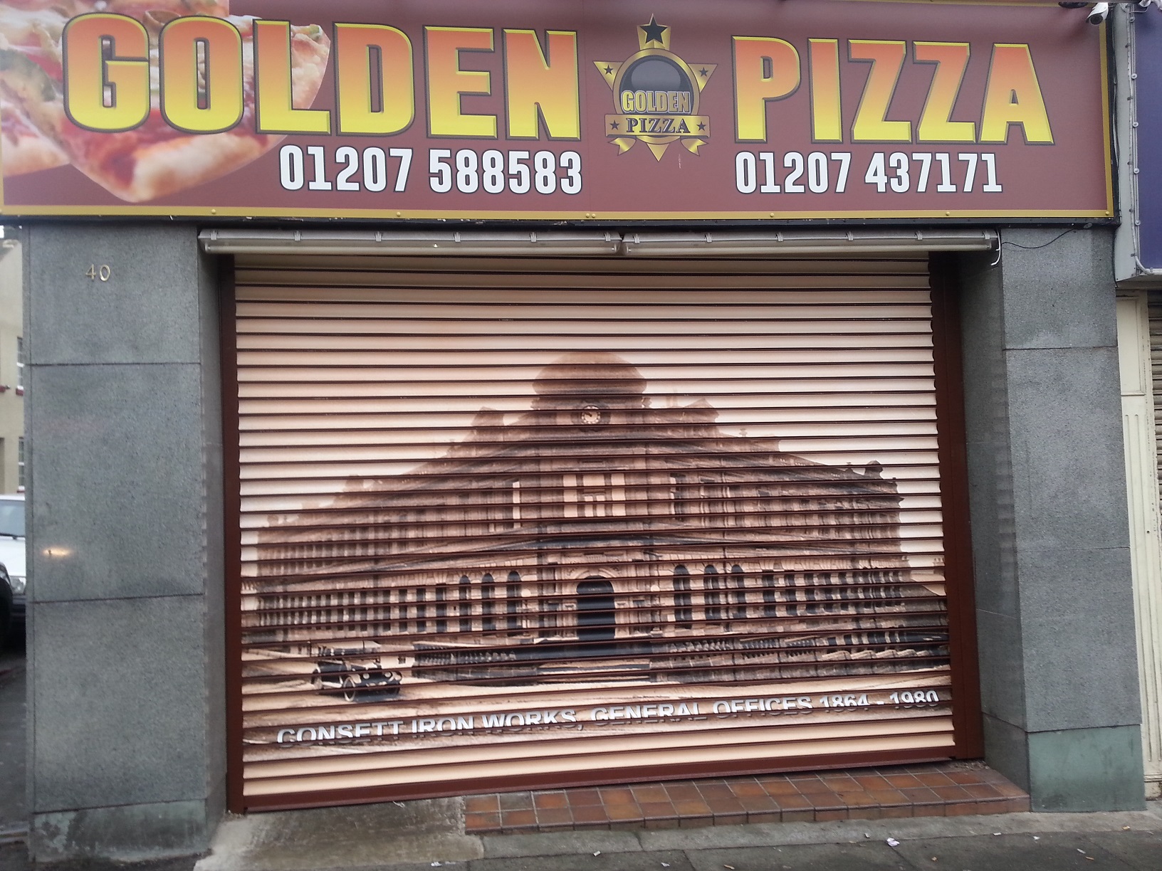 Shutters Give Consett a Blast from the Past
