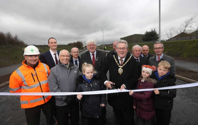 New £2.4 Million Road Gives Leadgate a Boost