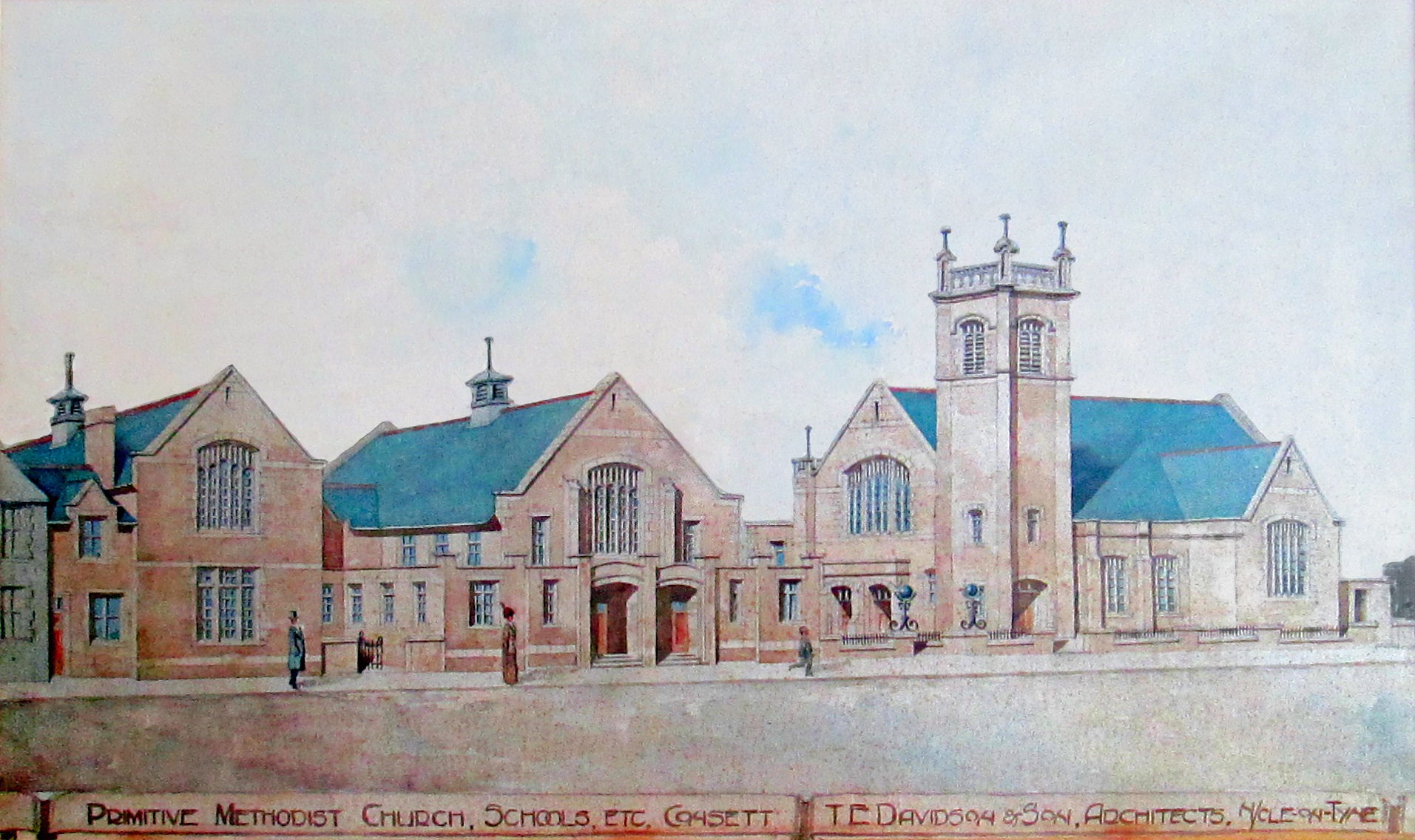Founding of the Avenue Consett Methodist Church Consett History