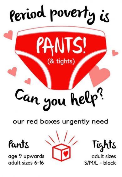 Period Poverty is Pants