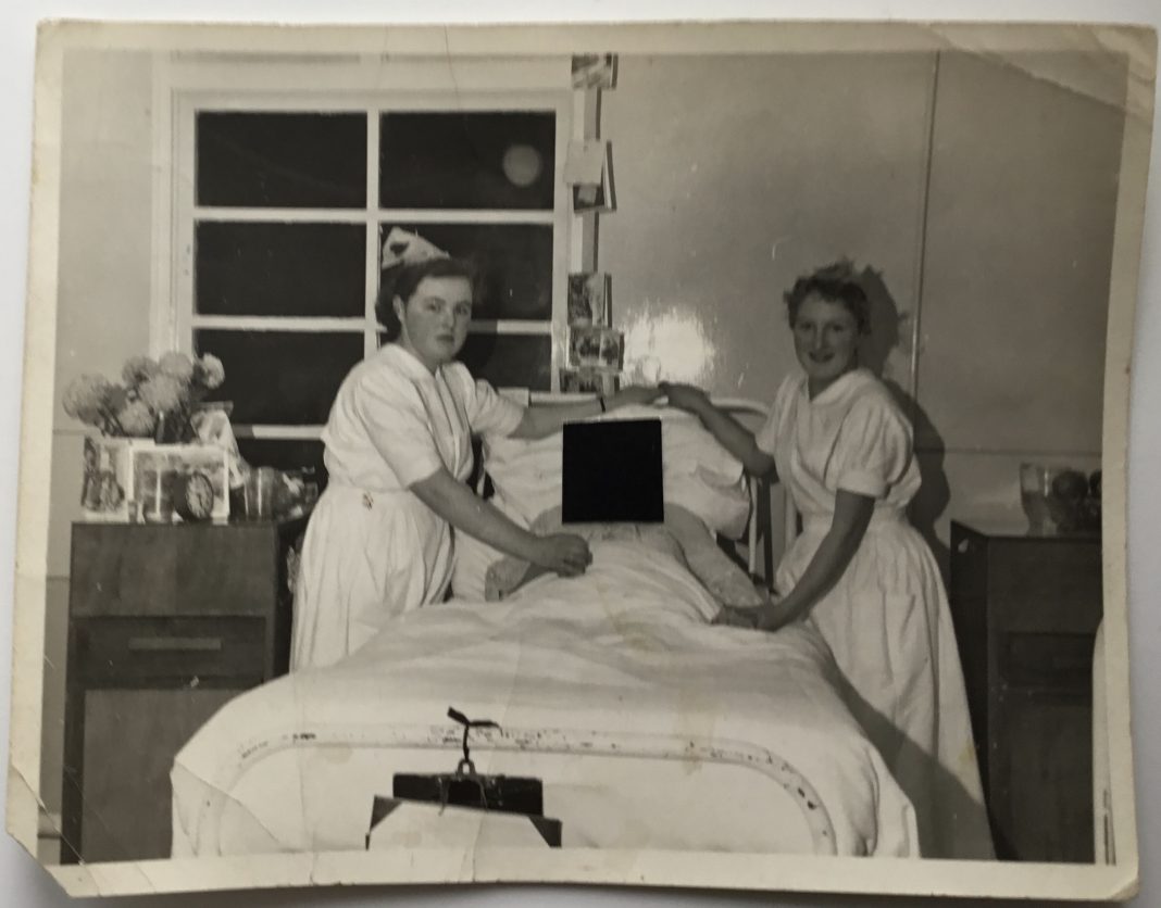Memories of Shotley Bridge Hospital, My first day at work. By - Joan Willis