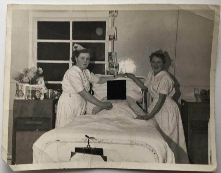 Memories of Shotley Bridge Hospital, My first day at work. By – Joan Willis