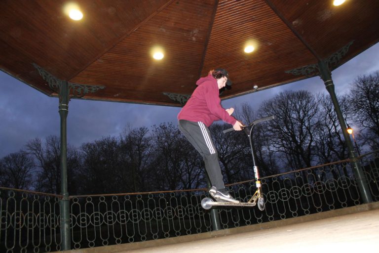 John Atherton – 16 year old scooter rider from Consett.