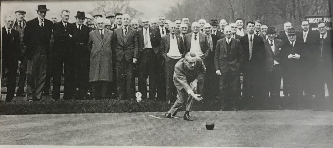 Consett Park Bowling Club was founded by the Consett Iron Company in April 1923