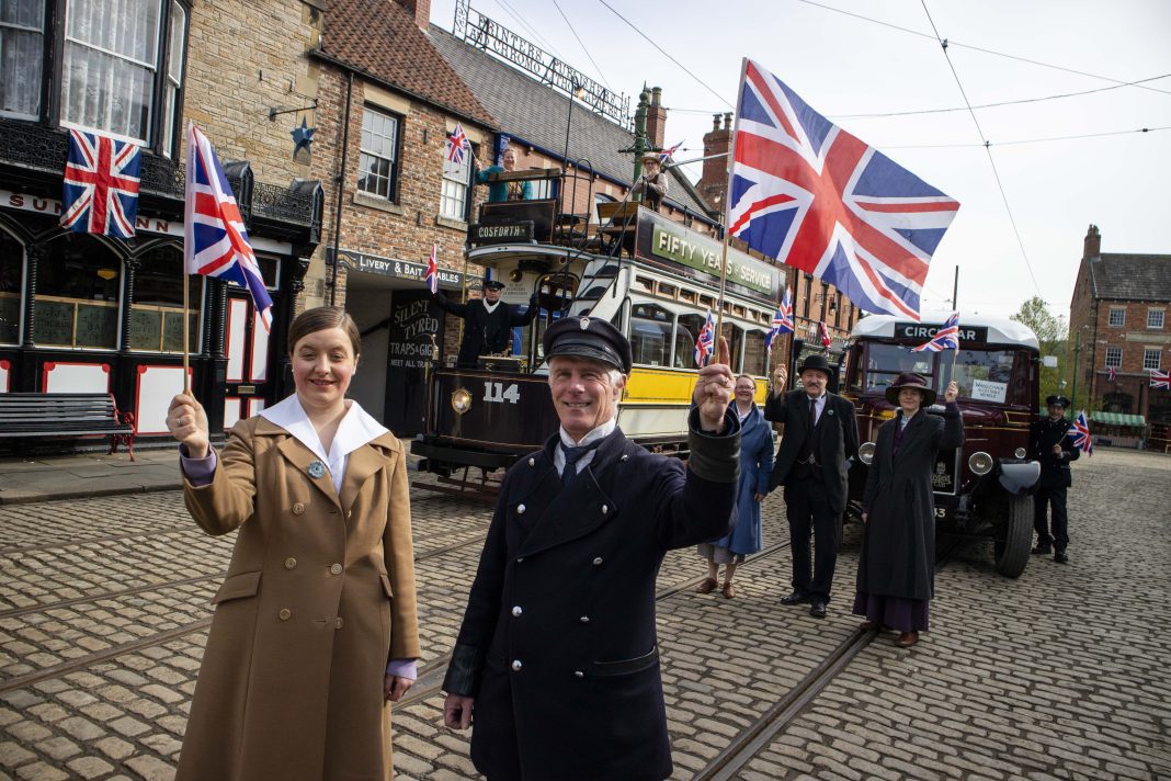 Beamish Living Museum Celebrates King Charles III's Coronation and Tramway's 50th Anniversary with Festivities