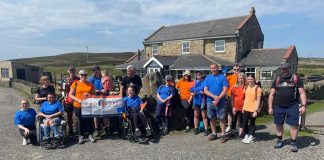 21-Mile Charity Walk to Raise Awareness for Debilitating Neurological Condition Team Teach FND Charity Walk – Group of Participants and Supporters