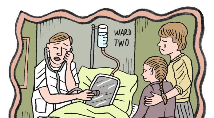 The Last Goodbye A poignant farewell: Father John Bagnall’s take on The Last Goodbye captures the emotional moment a beloved device is placed on life support—complete with a doctor, cables, and a tearful audience. Technology with heart… and a heartbeat.