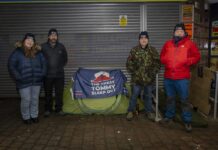 Councillors Sleep Out to Support Homeless Veterans Councillors Sleep Out to Support Homeless Veterans