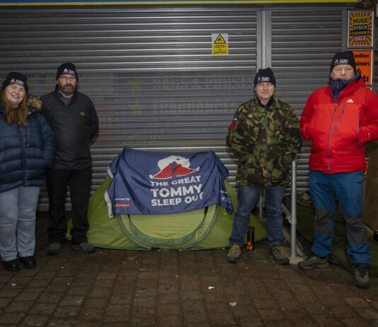 Councillors Sleep Out to Support Homeless Veterans Councillors Sleep Out to Support Homeless Veterans