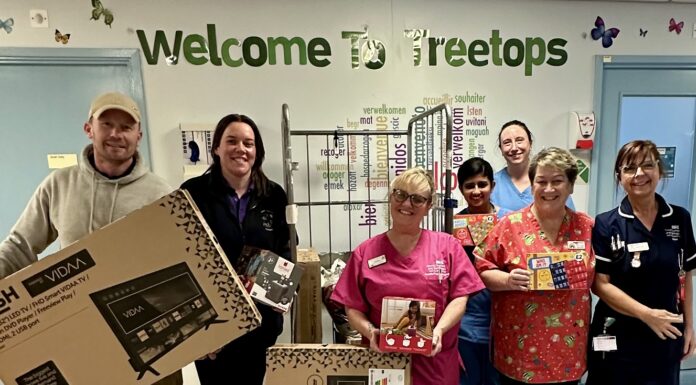 Consett Nursery Donates TVs and Tonieboxes to Bring Comfort to Young Patients at North Durham Hospital Consett Nursery Donates TVs and Tonieboxes to Bring Comfort to Young Patients at North Durham Hospital