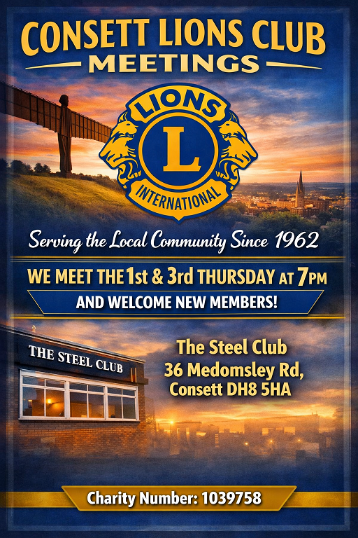How Consett Lions Club Continues to Make a Difference