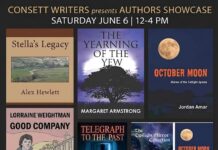 Local Authors to Gather at Consett Heart This June