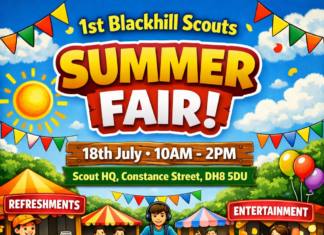 1st Blackhill Scouts Launch Community Summer Fair
