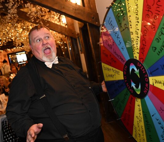 Willow Burn Hospice Gala Raises Funds for 1,100 Hours of Care North East comedian Steffen Peddie hosts one of the evening’s fundraising games during the Willow Burn Hospice Gala 2026.